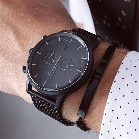 Classic Black Watches For Men 